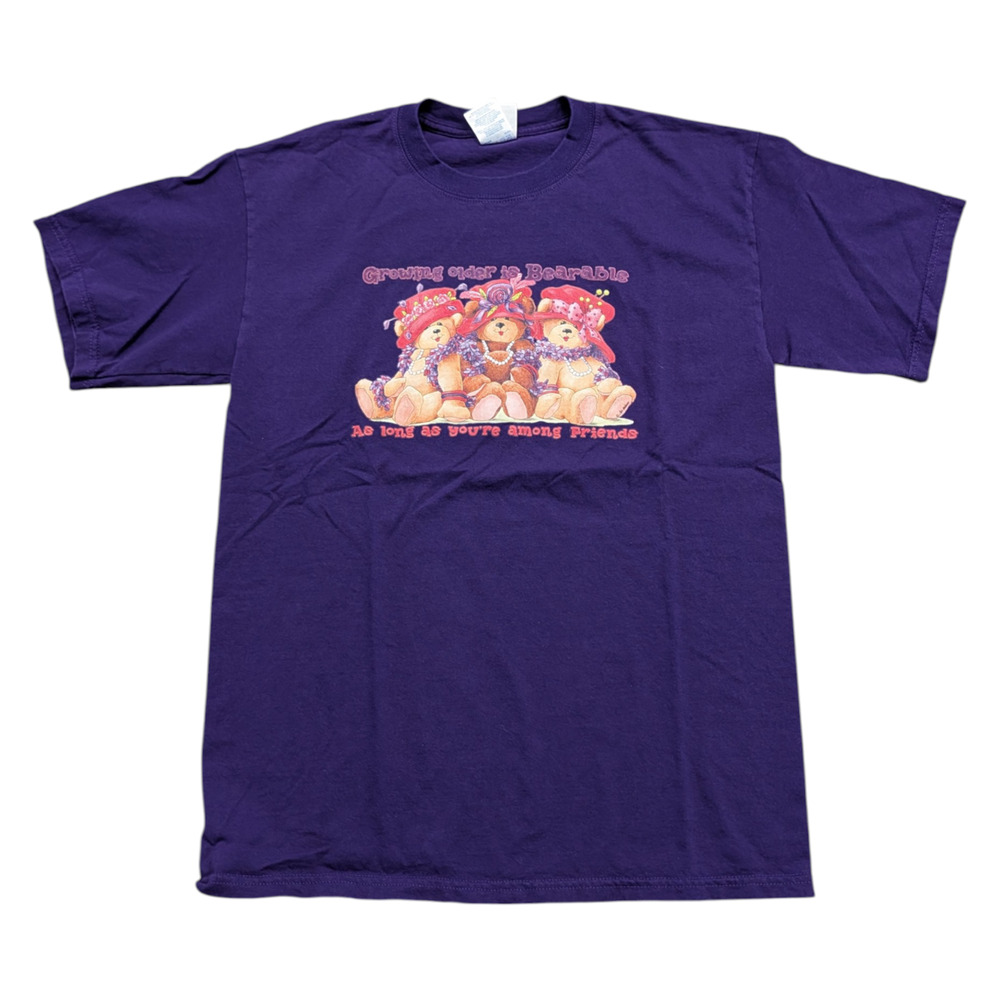 90s Growing Older is Bearable as Long as You're Among Friends t-shirt